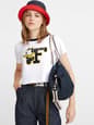 Levi's® 香港 X Felix 圖案 女士boxy 方正剪裁 Tee - A12330000 10 Model Front